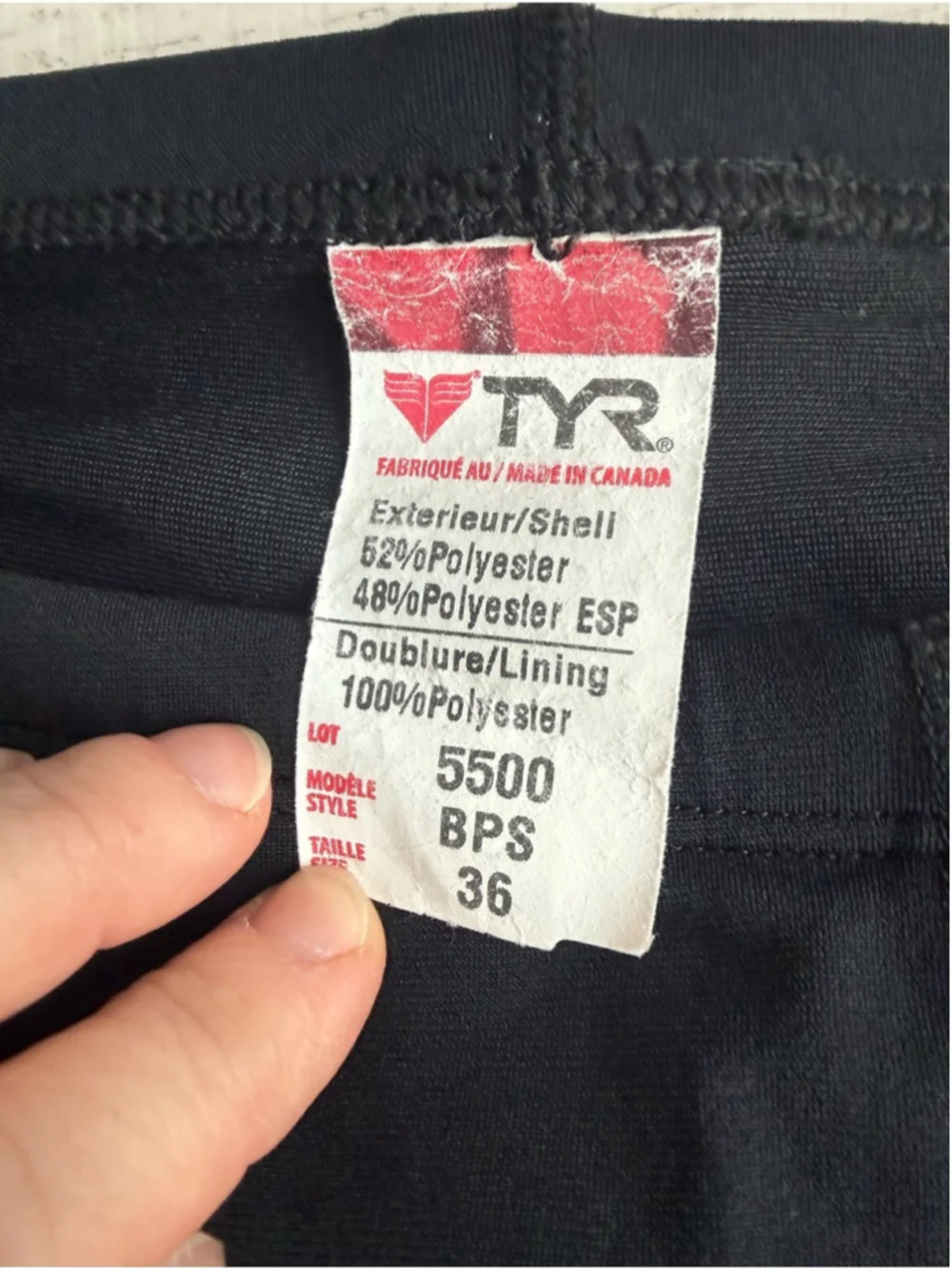 TYR Black Men's Swim Shorts Activewear Fits M